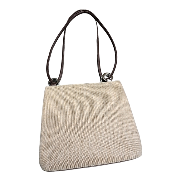 Saddle River Woven Shoulder Hand Bag - Picture 2 of 8